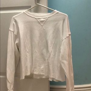 Brandy Melville white long sleeve